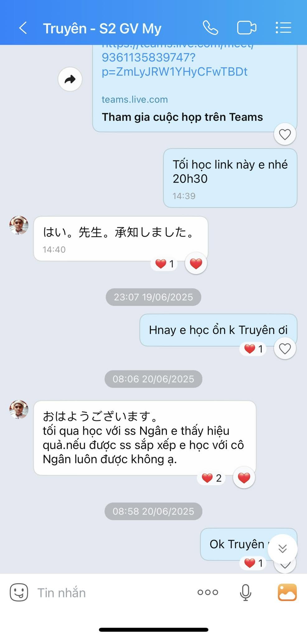 Feedback học viên Lương Thảo
